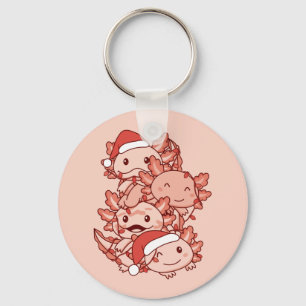 Porte-clés Axolotl Arbre de Noël Animaux de Noël Axolotls