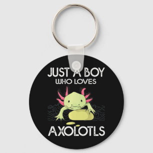 Porte-clés Axolotl Cadeau Anime Japonais Juste Un Garçon Qui 