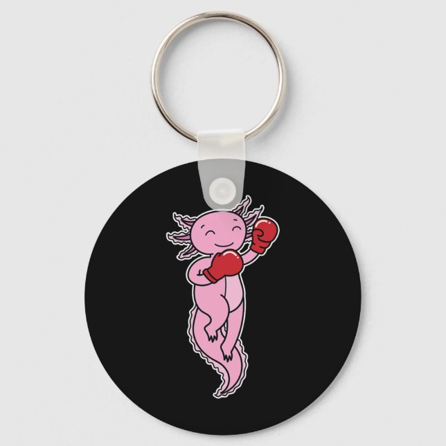 Porte-clés Axolotl fait la boîte (Recto)