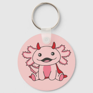 Porte-clés Axolotl Halloween