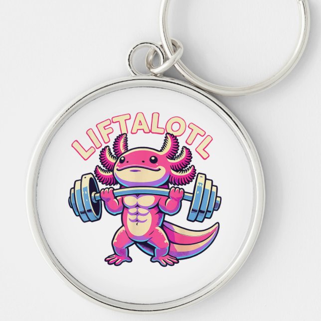 Porte-clés  Axolotl LIFTALOTL (Devant)