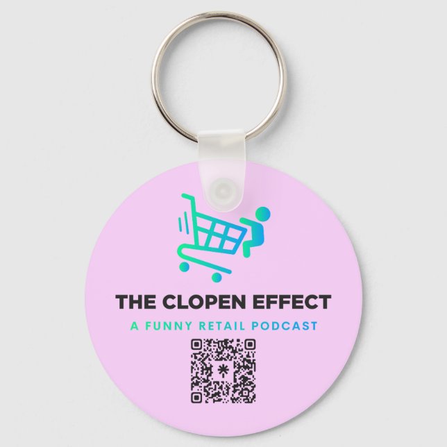 Porte-clés Ayez toujours The Clopen Effect avec vous (Verso)