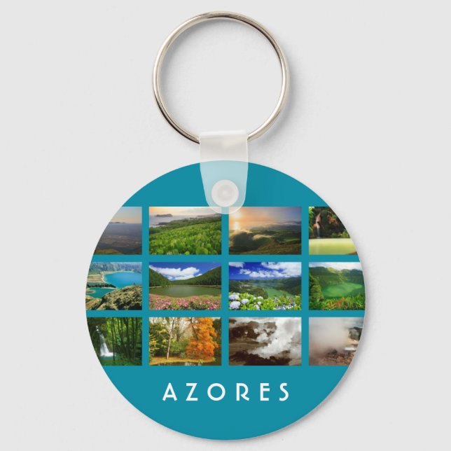 Porte-clés Azores Landscapes (Recto)