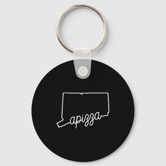 Porte-clés Azza New Haven Zza Award Winning Tomato E Connecti (Recto)