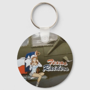 Porte-clés B17 Texas Raiders Nez Art