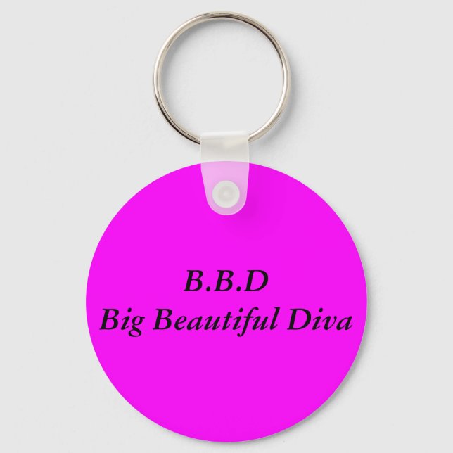 Porte-clés B.B.DBig Belle Diva (Recto)