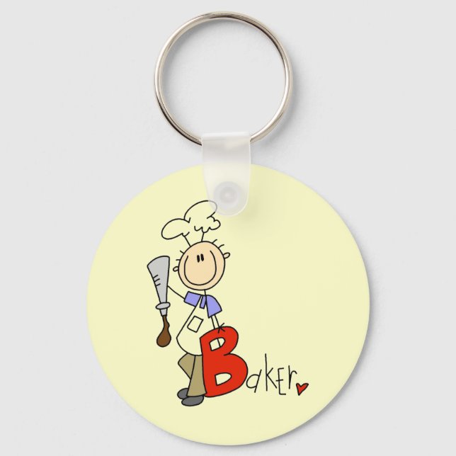 Porte-clés B est pour Boulanger (Recto)