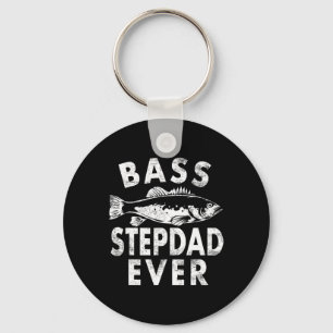 Porte-clés B Stepdad Jamais Pêche Cadeaux Step-dad Fête des p