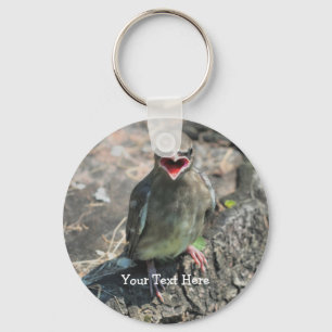 Porte-clés Baby Bird Nature Photographie Porte - clé