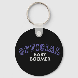 Porte-clés Baby boomer officielle - bleu