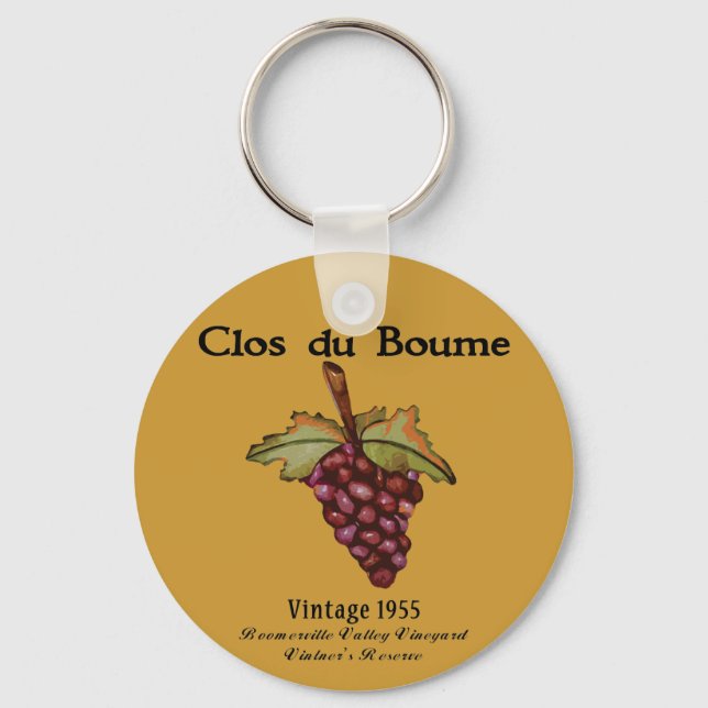 Porte-clés baby Boomer, Vintage 1955 (Recto)