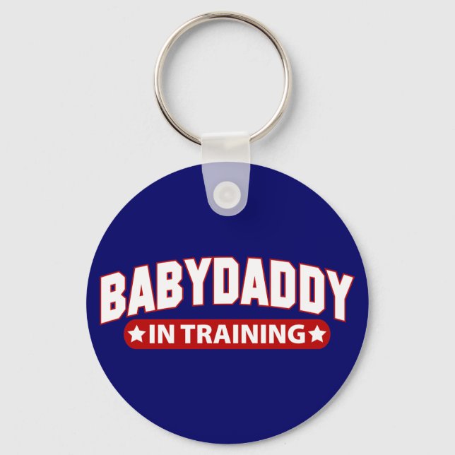Porte-clés Baby Daddy En Formation (Recto)
