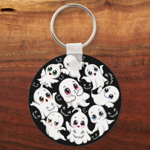 Porte-clés Baby Ghosts Éffrayant mignon Halloween humeur