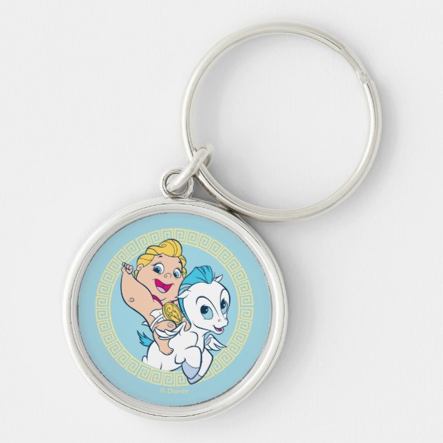 Porte-clés Baby Hercules Riding Pegasus Keychain (Devant)