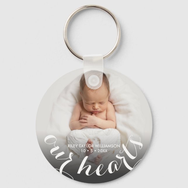 Porte-clés Baby Photo Personalized (Recto)