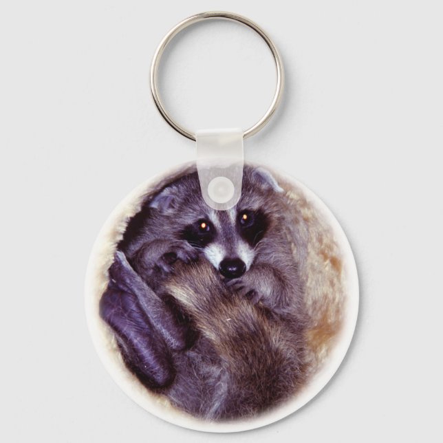 Porte-clés Baby Raccoon (Recto)