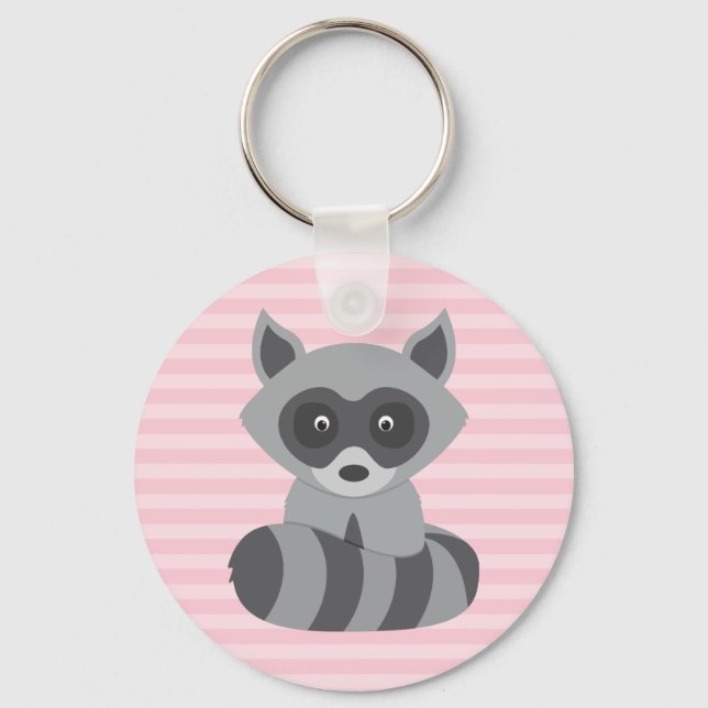 Porte-clés Baby Raccoon (Recto)