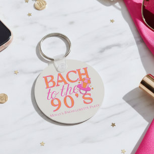 Porte-clés Bach to the 90s - Retro Bachelorette Party Design