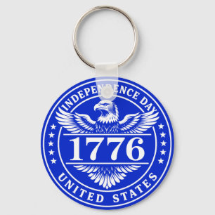Porte-clés Badge de l'Aigle de la Fête de l'Indépendance des