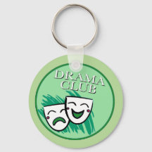 Badge du club de théâtre en vert