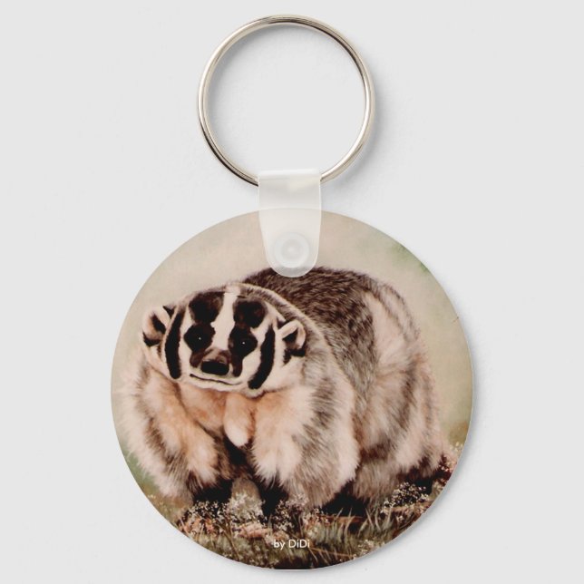 Porte-clés Badger, tableau de DiDi (Recto)