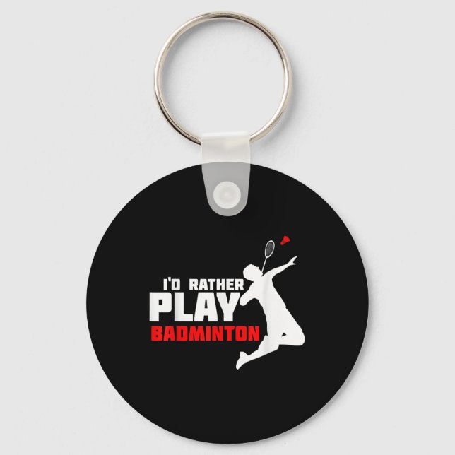 Porte-clés Badminton (Recto)