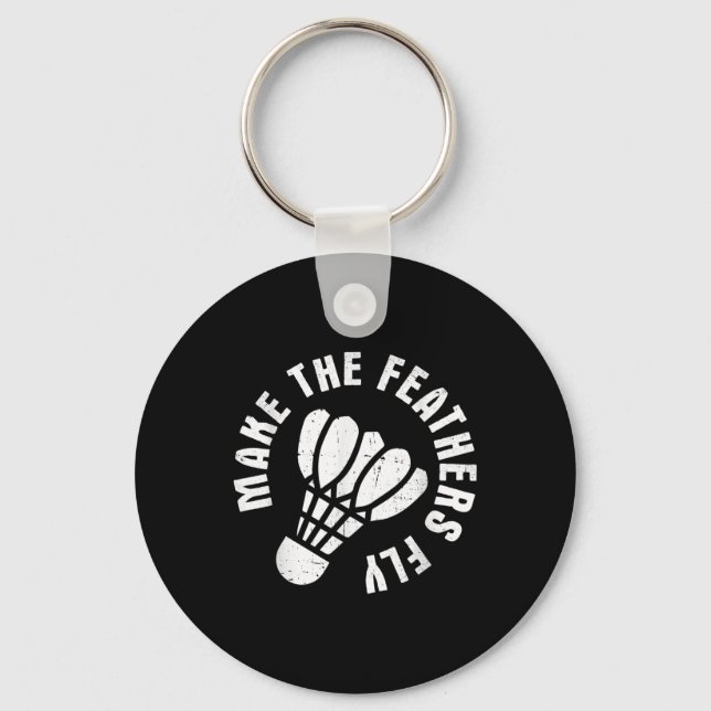 Porte-clés Badminton 4  (Recto)