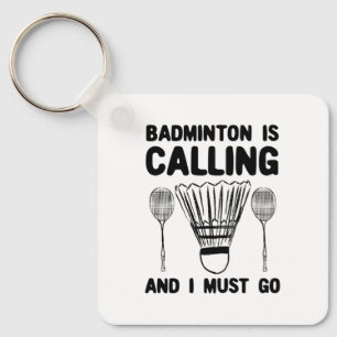 Porte-clés Badminton - Badminton vous appelle