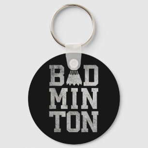 Porte-clés Badminton Birdies Navette Les Joueurs De Badminton