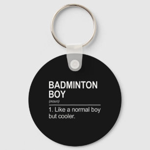 Porte-clés Badminton Boy Noun Définition Shuttle Badminton Pl