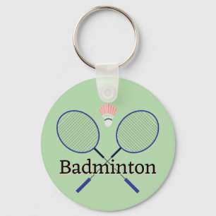 Porte-clés Badminton Design