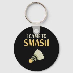 Porte-clés Badminton Humour Funny Shuttle Birdie Sport