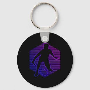 Porte-clés Badminton Joueur de badminton Hommes Femmes Volant