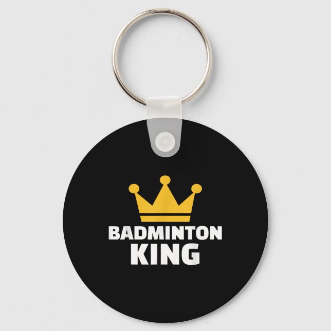 Porte-clés Badminton King (Recto)