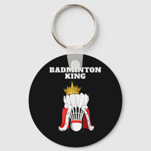Porte-clés Badminton King _ Mens Badminton Player Shirt Boys