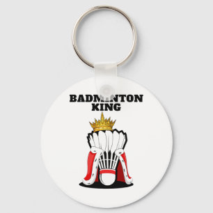 Porte-clés Badminton King Mens Badminton Player Shirt Boys Ba