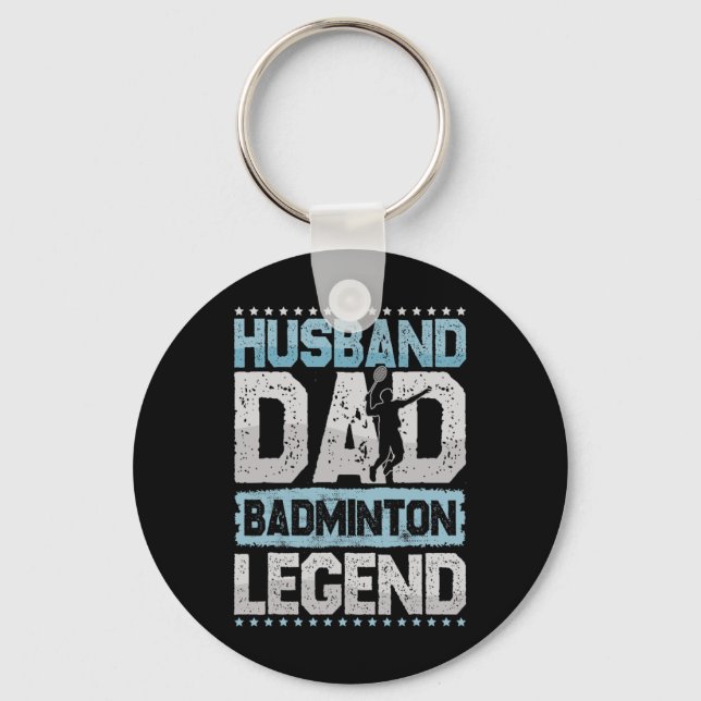 Porte-clés Badminton Legends Retro Shuttle Hommes's Badminto (Recto)
