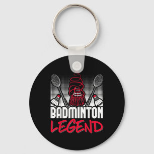 Porte-clés Badminton Living Legend Player Sport Shuttle