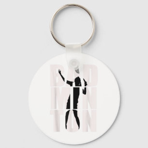 Porte-clés Badminton pour hommes, femmes, filles et garçons_1