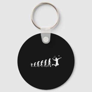 Porte-clés Badminton pour l'évolution humaine