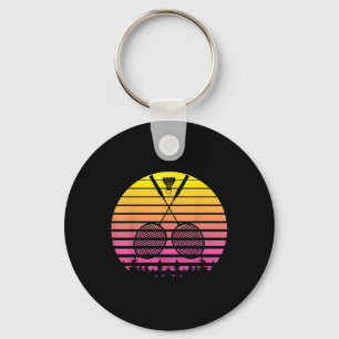 Porte-clés Badminton Racket Shutt Fun Sports Player Coach G