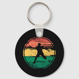 Porte-clés Badminton Sport Rétro