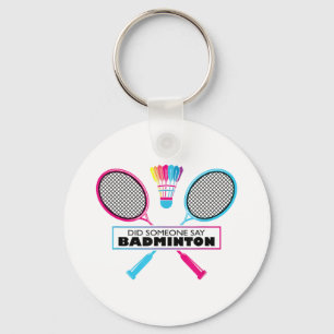 Porte-clés Badminton Sports Hobby Shuttle Retro