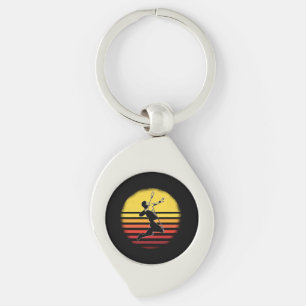 Porte-clés Badminton Vintage
