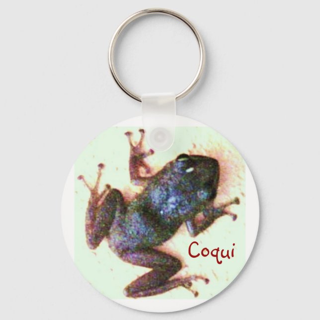 Porte-clés Bague clé Coqui (Recto)