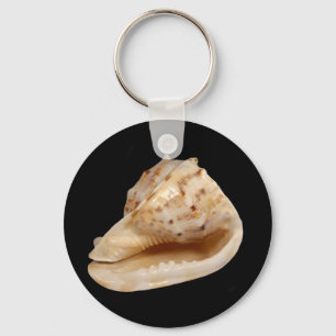 Porte-clés Bague de clé de coquille de conique