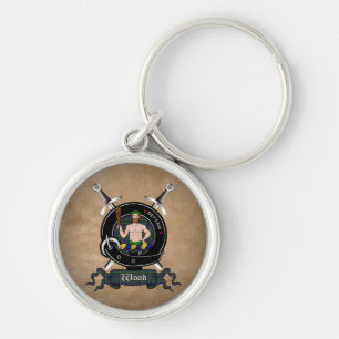 Porte-clés Bagues clés de clan de bois