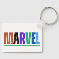 Bagues de clé Marvel nom impression