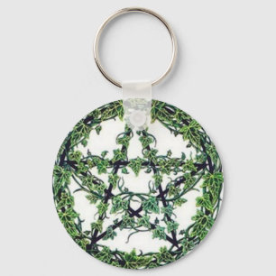 Porte-clés Bagues de clé : Pentacle