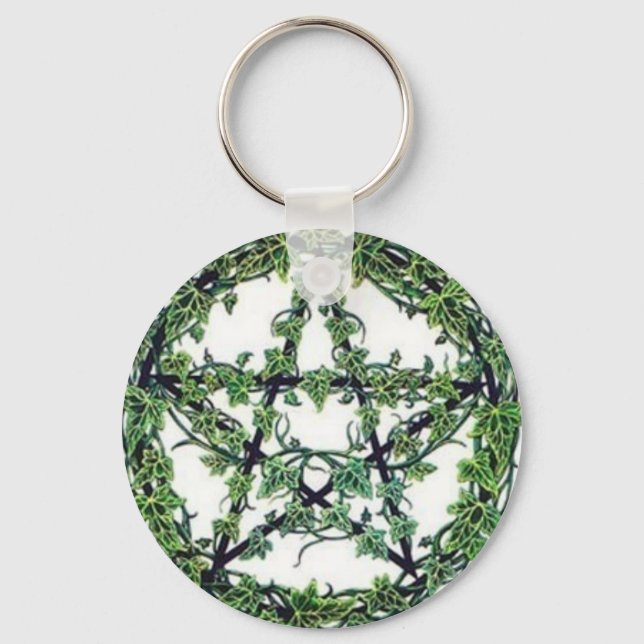 Porte-clés Bagues de clé : Pentacle (Recto)